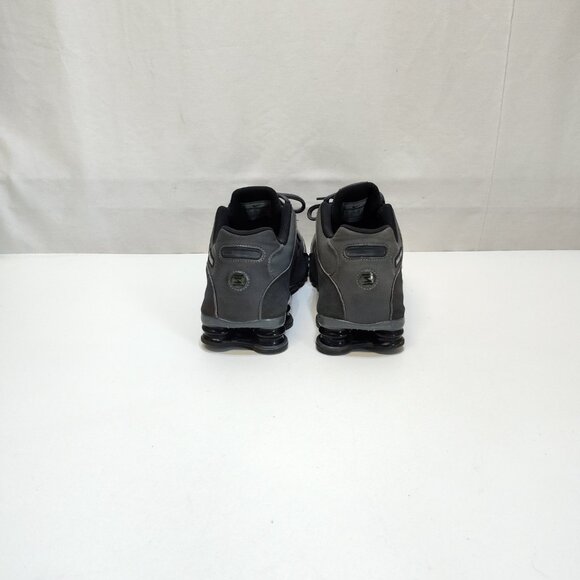 Nike Shox NZ Dark Gray 378341-059 NuBuck Upper Athletic Shoes Mens 12 Cushioned - Picture 6 of 11